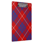Clan Hamilton Red Tartan Clipboard Klemmbrett (Rechts)