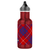 Clan Hamilton Red Tartan Edelstahlflasche (Rechts)