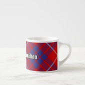 Clan Hamilton Red Tartan Espresso Cup Espressotasse (Rechts)