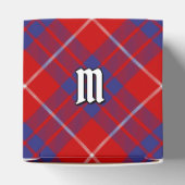 Clan Hamilton Red Tartan Gevor Box Geschenkschachtel (Oben)