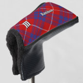 Clan Hamilton Red Tartan Golf Head Cover Headcover (3/4 Vorderseite)