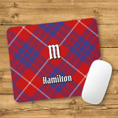 Clan Hamilton Red Tartan Mouse Pad Mousepad