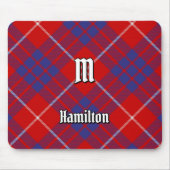 Clan Hamilton Red Tartan Mouse Pad Mousepad (Vorne)