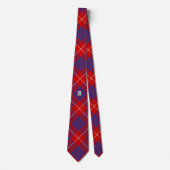 Clan Hamilton Red Tartan Neck Tie Krawatte (Vorderseite)