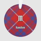 Clan Hamilton Red Tartan Ornament (Vorderseite)