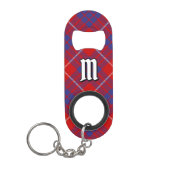Clan Hamilton Red Tartan Schlüsselanhänger Bottle Mini Flaschenöffner (Vorderseite)