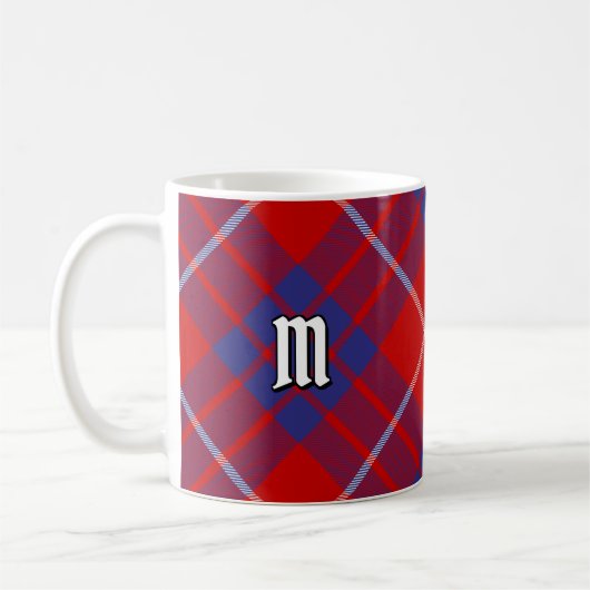 Clan Hamilton Red Tartan Tasse (Links)