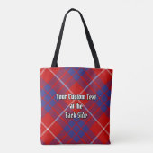 Clan Hamilton Red Tartan Tote Bag Tasche (Rückseite)