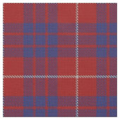 Clan-Hamilton schottischer Tartan-kariertes Gewebe Stoff (Nahaufnahme)