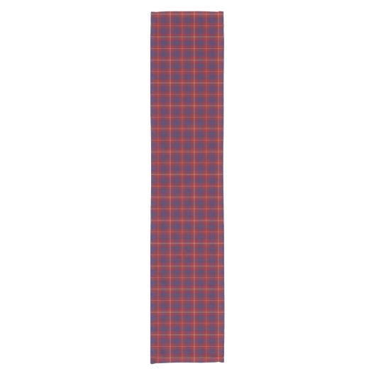 Clan Hamilton Tartan Kariert Table Runner Kurzer Tischläufer (Vorderseite)