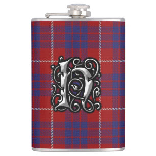 Clan Hamilton Tartan Old Scotland Flask Flachmann