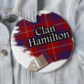 Clan Hamilton Tartan Paint Brush Button (Beispiel)