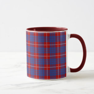 Clan Hamilton Tartan Tasse