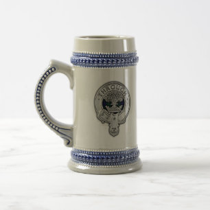 Clan Hamilton Wappen & Hunting Tartan Bierglas