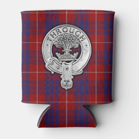 Clan Hamilton Wappen & Tartan Dosenkühler (Vorderseite)