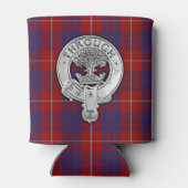 Clan Hamilton Wappen & Tartan Dosenkühler (Rückseite)