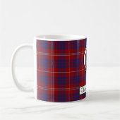 Clan Hamilton Wappen und Tartan II Kaffee Tasse (Links)