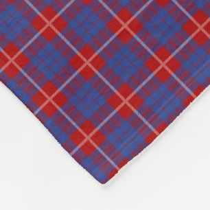 Clan-HamiltonTartan Fleecedecke