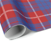 Clan-HamiltonTartan Geschenkpapier (Rolleneckpunkt)