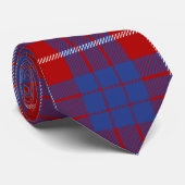 Clan-HamiltonTartan Krawatte (Gerollt)