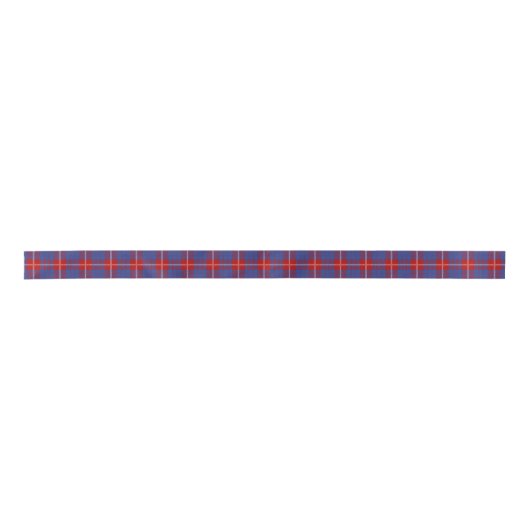 Clan-HamiltonTartan Satinband (Vorderseite)