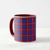Clan-HamiltonTartan Tasse (Vorderseite Links)
