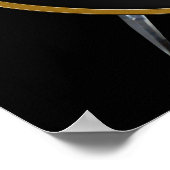 Clan Hanna Hannay Tartan Shield & Schwerter Print Poster (Ecke)