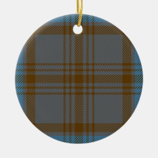Clan-HannahTartan Keramikornament (Vorne)