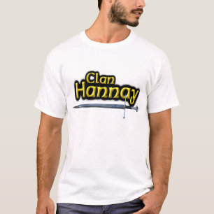 Clan Hannay Inspirierte schottisch T-Shirt