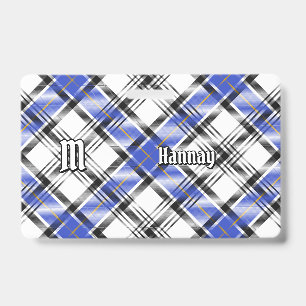 Clan Hannay Tartan Ausweis