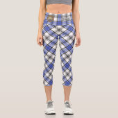 Clan Hannay Tartan Capri Leggings (Vorderseite)