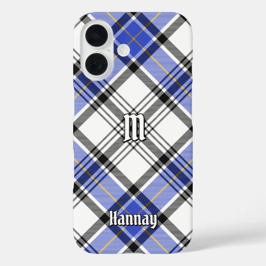 Clan Hannay Tartan Case-Mate iPhone Hülle (Rückseite)