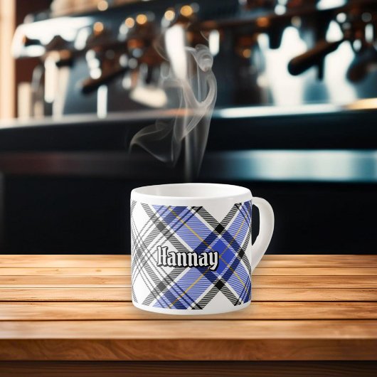Clan Hannay Tartan Espressotasse