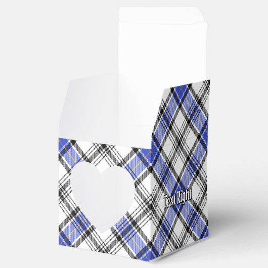 Clan Hannay Tartan Geschenkschachtel (Geöffnet)