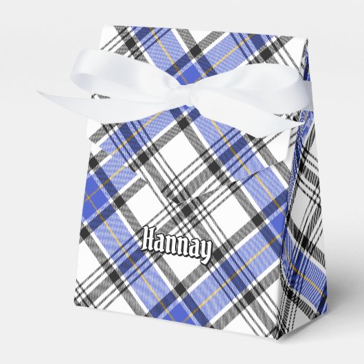 Clan Hannay Tartan Geschenkschachtel (Vorderseite)