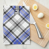 Clan Hannay Tartan Geschirrtuch (Viertel Falte)