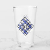 Clan Hannay Tartan Glas (Rückseite)