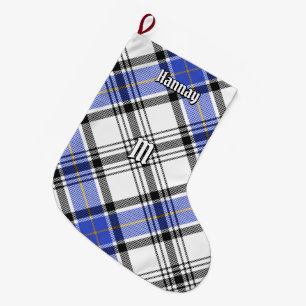 Clan Hannay Tartan Großer Weihnachtsstrumpf