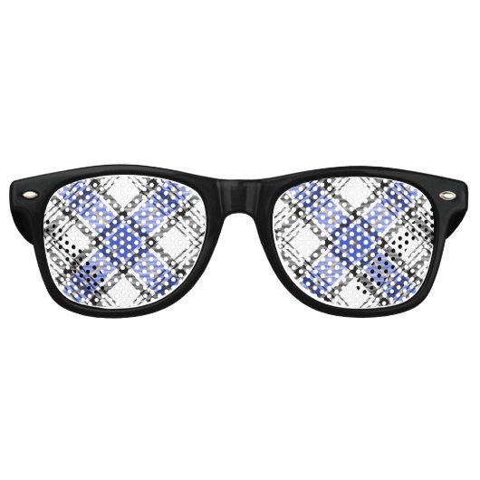 Clan Hannay Tartan Partybrille (Vorderseite)