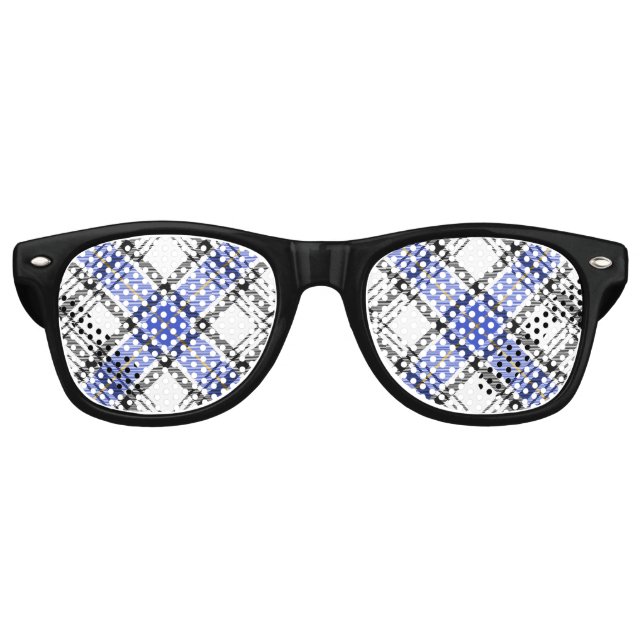 Clan Hannay Tartan Partybrille (Vorderseite)