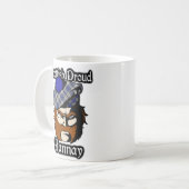 Clan Hannay Tartan Scottish Kaffeetasse (Vorderseite Links)