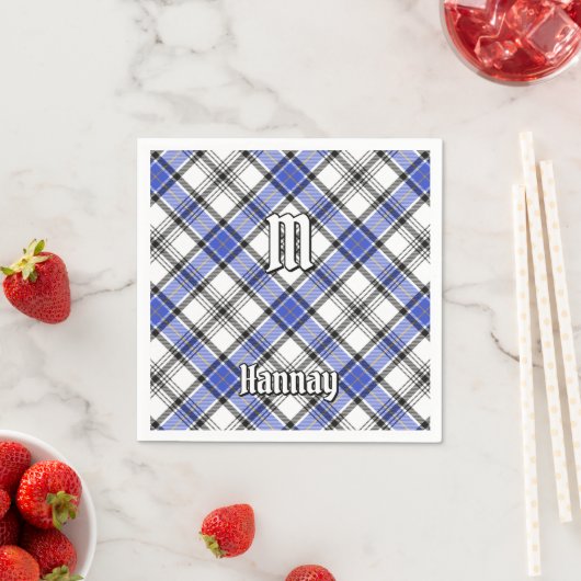 Clan Hannay Tartan Serviette (Beispiel)