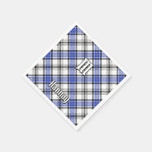Clan Hannay Tartan Serviette (Ecke)