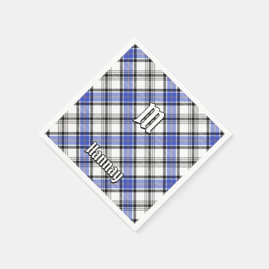 Clan Hannay Tartan Serviette (Ecke)