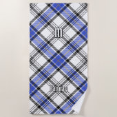Clan Hannay Tartan Strandtuch (Vorderseite)