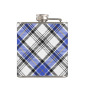 Clan Hannay Wappen über Tartan Flachmann (Rückseite)