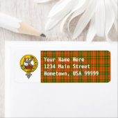 Clan Hay Ancient Tartan Rücksendeadresse (Insitu)