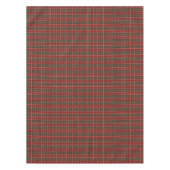 Clan Hay Red und Green Scottish Tartan Tischdecke (Vorderseite)