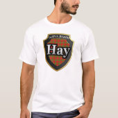 Clan Hay Scotland Tartan Dynsty T-Shirt (Vorderseite)