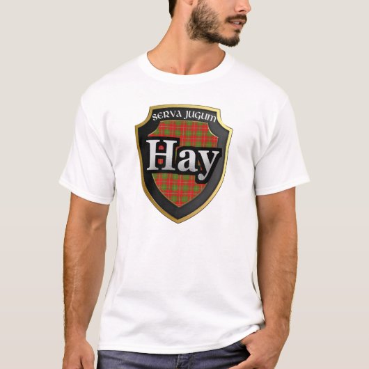 Clan Hay Scotland Tartan Dynsty T-Shirt (Vorderseite)